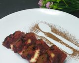 Foto langkah ke 9 dari resep Redvelvet Cheesy Brownies.