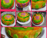 ஆல்மண்ட் கஸ்டர்ட் கேக் (Almond custard cake recipe in tamil) ரெசிபி ஸ்டேப் 14 புகைப்படம்