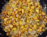 Tojásos -hagymás krumpli recept fázis 3 fotója