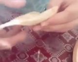 A picture of step 3 of Crispy crunchy wonton.