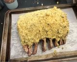 A picture of step 5 of Herb Crusted Rack of Lamb - Show-Stopping Luxury Dinner - Wowwwweeeee.