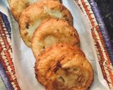 A picture of step 3 of Semolina pancakes| Punjabi Poora| Malpura.