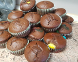 Foto del paso 3 de la receta: Muffins de chocolate negro con melaza