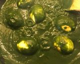 A picture of step 5 of Dhaba Style Palak Anda.