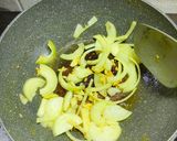 Foto langkah ke 1 dari resep Tumis Jamur Sapo Tahu.
