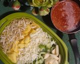Foto langkah ke 4 dari resep Rujak cuka campur.