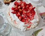 Pas rețetă Pavlova 2 fotografie