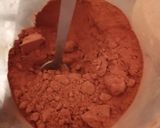 Une image de l'étape 1 de Chocolat liégeois basilic piment d'espellete.