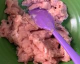 Foto langkah ke 1 dari resep Tahu Bakso Paha Ayam Kukus.