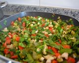 Foto del paso 6 de la receta Arroz cremoso con verduras y mozzarella