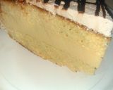 Foto del paso 6 de la receta: Beso de ángel (tres leches y flan en medio)
