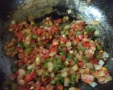 A picture of step 2 of Diet upma.
