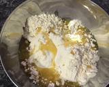Rainbow Karanji/Gujiya with rava,dry fruits and coconut filling recipe step 2 photo
