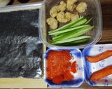 Foto langkah ke 1 dari resep Salmon Mentai Sushi Homemade.