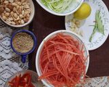 র প্যাপায়া স্যালাড (raw papaya salad recipe in Bengali) রেসিপির ধাপ 1 ছবি