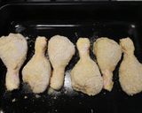 A picture of step 3 of Thyme and Parmesan crusted chicken and new potatoes.