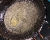 A picture of step 1 of Butter garlic prawns !.