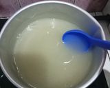Foto langkah ke 1 dari resep Puding Buah Lapis Susu dan Coklat.