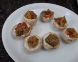 A picture of step 2 of Stuffed Cheesy Mushroom.