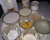 A picture of step 1 of Milk Pudding.
