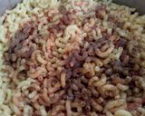 A picture of step 9 of Chicken and Vegetable Macronies.
