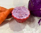 A picture of step 2 of Purple Cabbage Coleslaw.