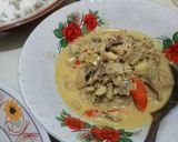 Foto langkah ke 3 dari resep Tumis Jantung Pisang.