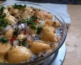 A picture of step 7 of Dahi fulki.