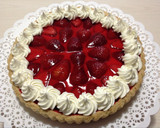 Foto del paso 8 de la receta: Tarta de frutillas con Crema