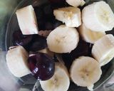 Foto del paso 2 de la receta: Smoothie de arándanos💜