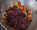 A picture of step 4 of Black Rice One-Pot.