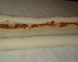 Kolbászos sajtos csiga, ahogy mi szeretjük recept fázis 5 fotója
