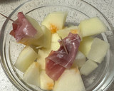 Foto del paso 4 de la receta: Melón con Jamón