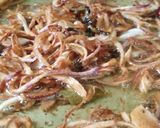 A picture of step 4 of Karhi pakora.