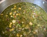 A picture of step 5 of Vermicelli mint upma.