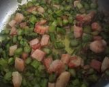 Foto del passaggio 3 della ricetta Risotto asparagi e pancetta