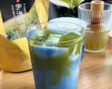 รูปขั้นตอนการทำที่ 4 ของ Blue Matcha 💙💚
