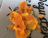 Une image de l'étape 7 de Salade de laitue rougette aux tomates,courgette râpée et orange.