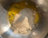 A picture of step 1 of Soyflour Pancake.