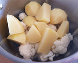 Foto del paso 1 de la receta: Crema de coliflor y trufa Thermomix