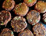 A picture of step 4 of Spinach Oats Tikki.