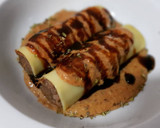 Foto del paso 14 de la receta: Canelones de confit de pato y ceps con salsa de prunes