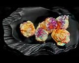 A picture of step 6 of Colourful Ice cream.