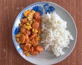 รูปขั้นตอนการทำที่ 4 ของ ไส้กรอกผัดไข่