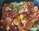 Foto del paso 8 de la receta: Estofado de papa y pollo saludable