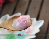 รูปขั้นตอนการทำที่ 12 ของ บัวลอย 5 สี เพิ่มลูกเล่นเป็นลายกุหลาบ