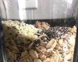 A picture of step 1 of Tropical Oats.