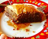 A picture of step 9 of Baklava 😍 😍.