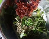 A picture of step 2 of Paan Ice Cream.
