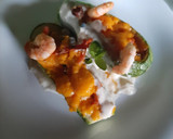 Foto del paso 13 de la receta: Calabacita española rellena de camarón, bañada en salsa bechamel